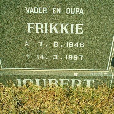 JOUBERT Frikkie 1946-1997