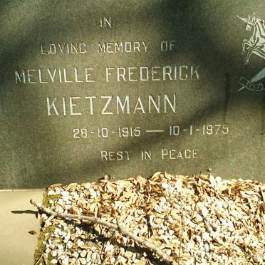 KIETZMANN Melville Frederick 1915-1975