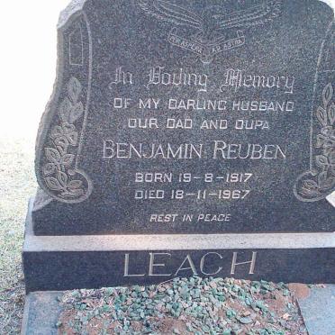 LEACH Benjamin Reuben 1917-1967