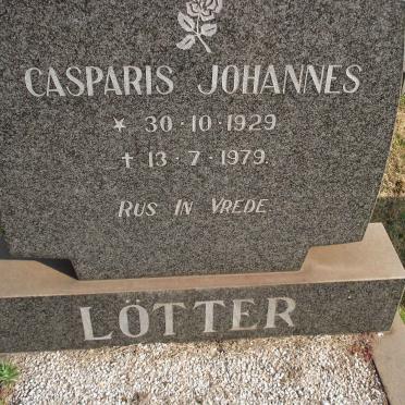 LOTTER Casparus Johannes 1929-1979