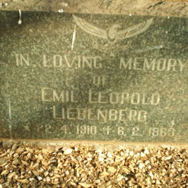 LIEBENBERG Emil Leonard 1910-1963