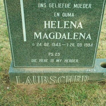 LAUBSCHER Helena Magdalena 1943-1994