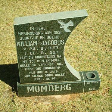 MOMBERG William Jacobus 1997-1997