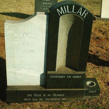 MILLAR Duggie 1937-1988