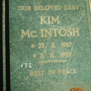 McINTOSH Kim 1987-1987