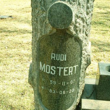 MOSTERT Rudi 1959-1983