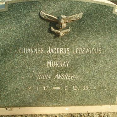 MURRAY Johannes Jacobus Lodewicus 1917-1966