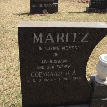 MARITZ Coenraad J.A. 1923-1984