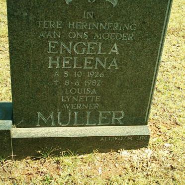 MULLER Engela Helena 1926-1982