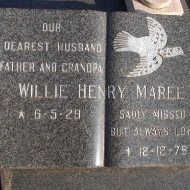 MAREE Willie Henry 1929-1978