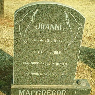 MACGREGOR Joanne 1977-1995