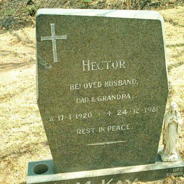 McKAY Hector 1920-1981