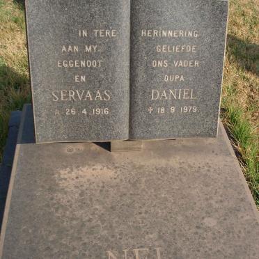 NEL Servaas Daniel 1916-1979