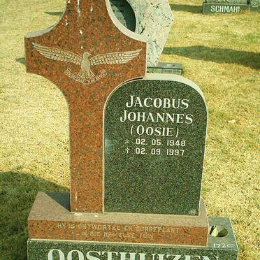 OOSTHUIZEN Jacobus Johannes 1948-1997