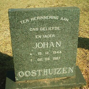 OOSTHUIZEN Johan 1944-1987