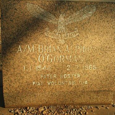 O'GORMAN Brian Alphonso 1946-1965