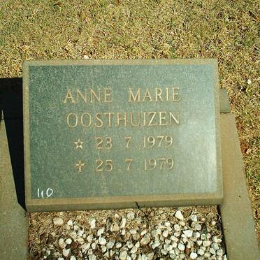 OOSTHUIZEN Anne Marie 1979-1979