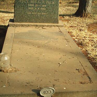 PALK G.R. 1916-1963 &amp; Anna Fredrika 1922-1991