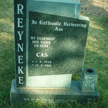 REYNEKE Cas 1936-2001