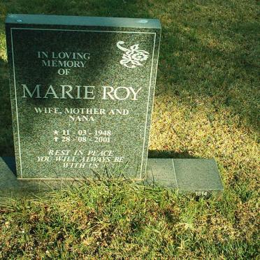 ROY Marie 1948-2001