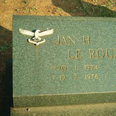 ROUX Jan H., le 1924-1976