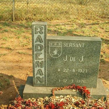 RADEMAN J. de J. 1923-1976