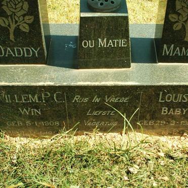 ROHRBECK Willem P.C. 1908-19?? &amp; Louise 1913-2002 