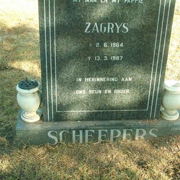SCHEEPERS Zagrys 1964-1987