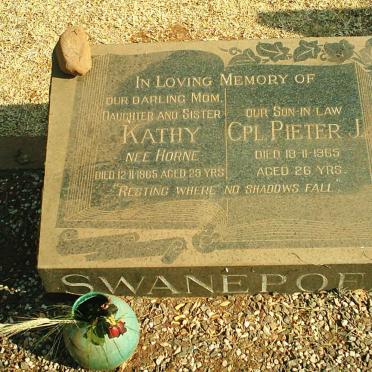 SWANEPOEL Pieter J. -1965 &amp; Kathy HORNE -1965