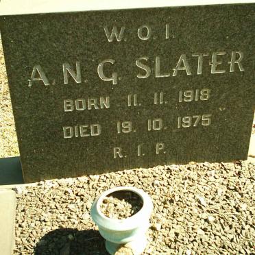 SLATER A.N.G. 1918-1975