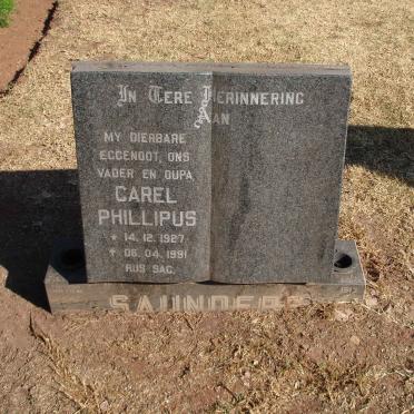 SAUNDERS Carel Phillipus 1927-1991