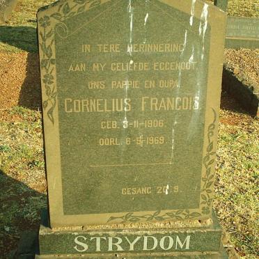 STRYDOM Cornelius Francois 1906-1969
