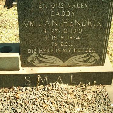 SMAL Jan Hendrik 1910-1974