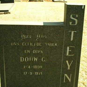 STEYN Douw G. 1899-1971