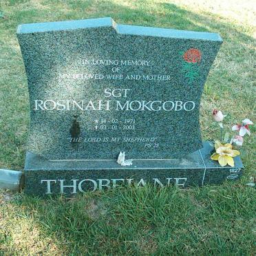 THOBELANE Rosinah Mokgobo 1971-2003