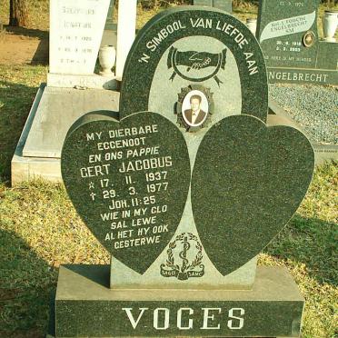 VOGES Gert Jacobus 1937-1977
