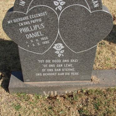 VILJOEN Phillipus Daniel 1958-1990