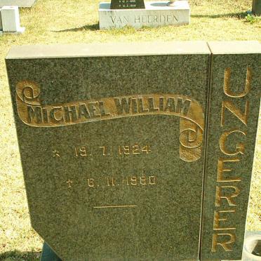 UNGERER Michael William 1924-1980