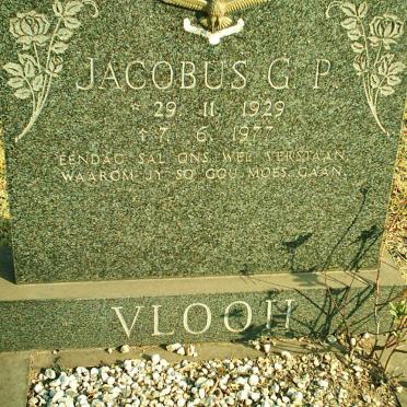 VLOOH Jacobus G.P. 1929-1977