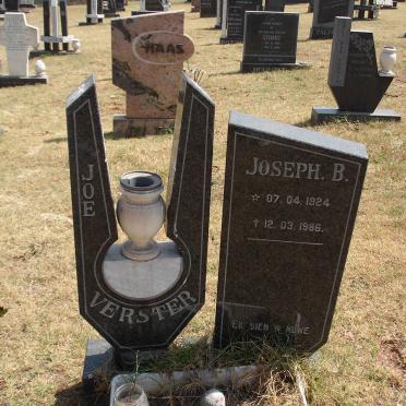 VERSTER Joseph B. 1924-1986