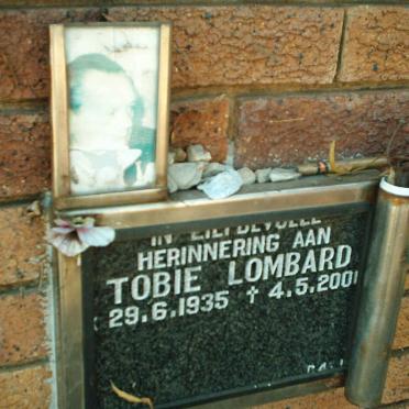 LOMBARD Tobie 1935-2001