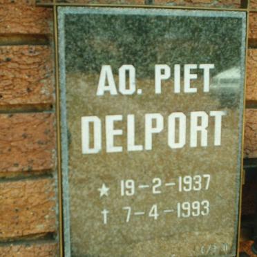 DELPORT Piet 1937-1993
