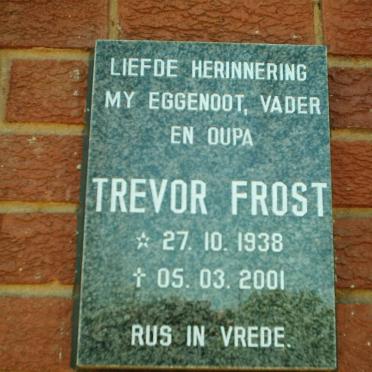 FROST Trevor 1938-2001