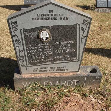 WOLFAARDT James Barry 1915-1993 &amp; Catharina 1915-2004