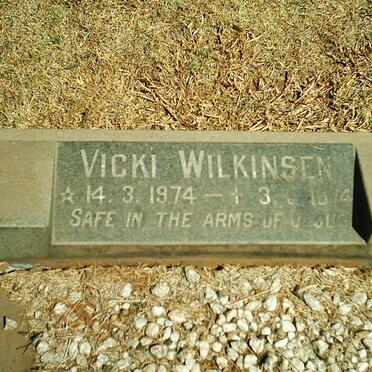 WILKINSEN  Vicki 1974-1974