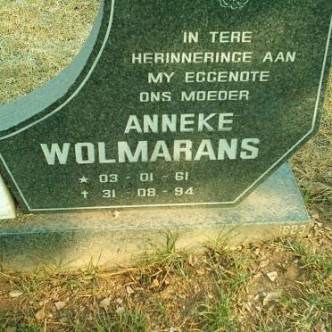 WOLMARANS Anneke 1961-1994
