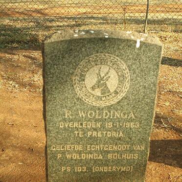 WOLDINGA R. -1963