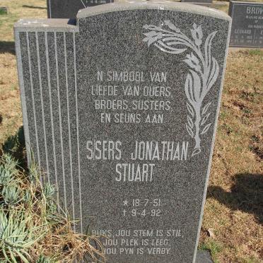 ? Jonathan Stuart 1951-1992