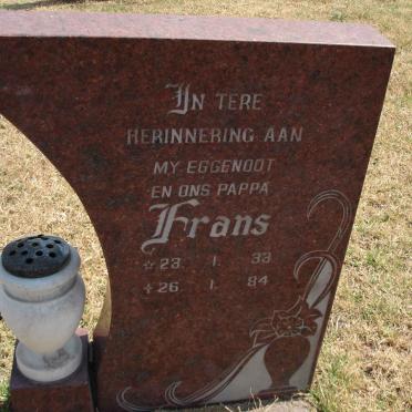 ? Frans 1933-1984