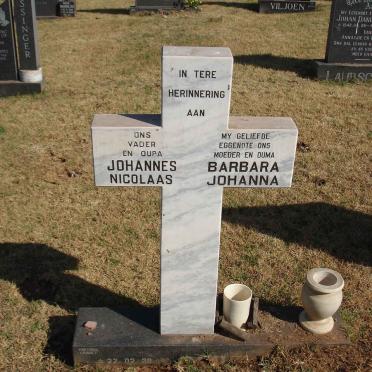 ? Johannes Nicolaas 1928-???? &amp; Barbara Johanna